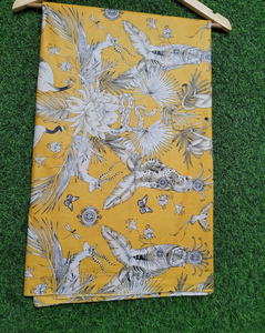 Tela de algodón estampada a mano de gran venta 2026 por yarda, suave y ligera, para vestidos de mujer y costura a precio de fábrica - Product Image 2