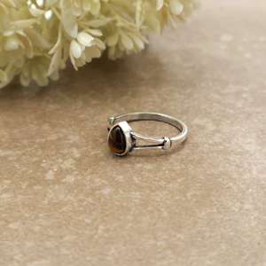 SHYAM JEWELRS Brass Tiger Eye 925 Sterling Silver Band Handmade Bezel Setting Boho Jewelry Oval Gemstone Natural <b>Statement</b> <b>Ring</b> - Product Image 5
