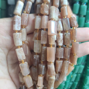 Vente en gros de pierres précieuses en quartz naturel authentique, à facettes, en forme de baril, de tube, de colonne ou de cylindre, pour la fabrication de bijoux - Product Image 5