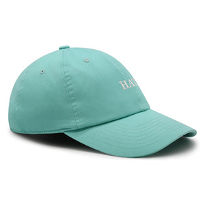 หมวกเบสบอล Tiffany Blue 6 แผง ปักโลโก้ HAT แบบ Unisex ปรับขนาดได้ ผ้าฝ้ายทวิล สวมใส่สบายสำหรับผู้ใหญ่ ใช้ได้ทุกฤดู - Product Image 5