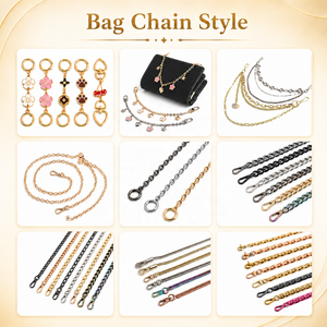 Chaîne de sac en alliage de zinc personnalisée, petite, robuste et sécurisée, pour remplacement de sacs à main de luxe, chaînes de sac en métal doré en gros, accessoires de maroquinerie - Product Image 3