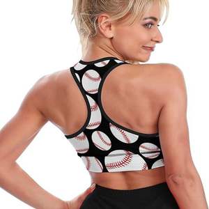 Factory's 2025 Best Selling Women's Originals <b>Plus</b> <b>Size</b> Breathable Sports <b>Bralette</b> Pullover Spandex/Nylon New Arrival Medium - Product Image 2