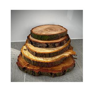 Bandeja de Servir Multifuncional de Madera de Acacia, Soporte para Exhibición de Postres y Pasteles con Tapa - Product Image 1