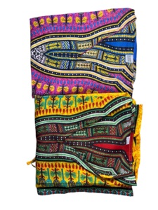 Robe Dashiki Africaine Grande Taille pour Femme, Imprimé Ankara Traditionnel, Coton Ample, Longue Kaftan de Luxe Jaune Bohème Maxi – Vente en Gros - Product Image 5