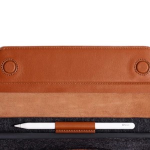 Funda de Piel Genuina Personalizada de Alta Calidad, Nueva, Duradera, con Tamaño Personalizado para Portátil - Product Image 3