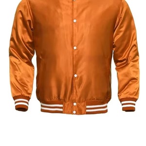 Custom Made Winter Men's Varsity <b>Jacket</b> Stand Collar Front Logo Custom Logo Color Size Wholesale Sportswear Pakistan <b>Fleece</b> - Product Image 5