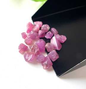 Rubis naturel brut, pierre précieuse, corindon rose-rouge, cristal non traité, pierre de naissance de juillet, pour la fabrication de bijoux, vente en gros - Product Image 2
