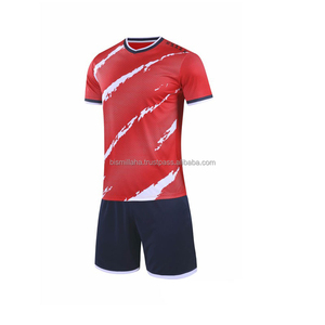 Latest Customized Soccer Jerseys Sets Adults Club Team Football Uniform Shirt Suit Kids Soccer Wear - Product Image 1