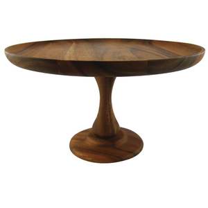 Nouvel Arrivage : Présentoir à Gâteau de Luxe en Bois, Forme Personnalisée, Vente en Gros, Nouveau Design, Présentoir Rond avec Base en Bois pour Décoration de Fête - Product Image 5