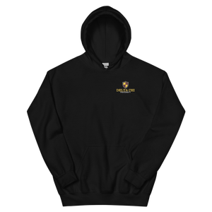 Sudadera con Capucha CAPRA Greek Life, Unisex, Estilo Fraternidad, 100% Algodón Felpa 370g, con Bordado Chenille Personalizado y Bolsillos - Product Image 1