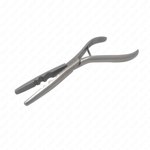 Pinzas para Extensiones de Cabello de Acero Inoxidable con Logotipo Personalizado al por Mayor, con Estuche de Cuero PU, Herramienta Profesional para Salón de Belleza - Product Image 5
