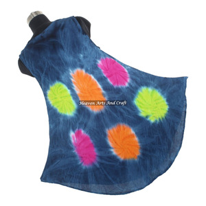 Robe longue élégante et sexy pour filles, style bohème, en rayonne tie-dye, coupe ample et régulière, idéale pour les soirées en boîte de nuit, collection été 2026 - Product Image 6