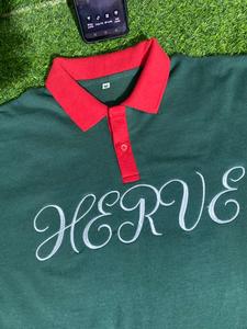 Polo homme respirant à manches courtes, coupe ajustée, avec logo brodé et imprimé, style urbain - Product Image 3