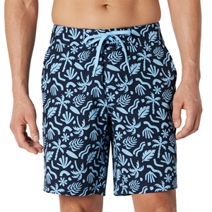 Durable Polyester Board Shorts For <b>Men</b> Shrink Resistant Quick Dry Material Classic Beach <b>Trunks</b> For Traditional Swimming Use - Product Image 1