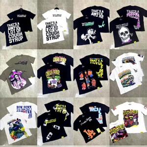 Camiseta gráfica con estampado de That's A Awful Lot Of Cough Syrup para hombre, camiseta de manga corta, ropa informal blanca, diseño personalizado - Product Image 3