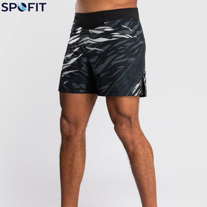 Shorts MMA les plus vendus, en polyester, avec logo personnalisé, shorts MMA pour hommes, fabriqués au Pakistan - Product Image 2