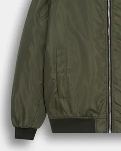 Nouvelle veste de pilote Hip Hop personnalisée, épaisse, pour moto, vêtements de sport pour homme, veste bomber - Product Image 3