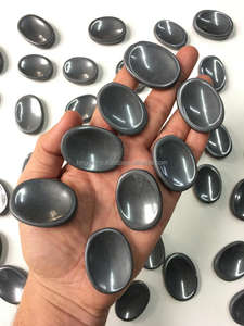 Piedra de Hematita Africana Natural, Piedra de Alivio Pulida, Cristal Curativo, Piedra para el Pulgar, Venta al por Mayor - Product Image 4