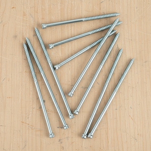 Tornillos de Doble Extremo con Recubrimiento de Zinc Anticorrosión - Cabeza Ranurada con Rosca Parcial M6-M12 - Product Image 1