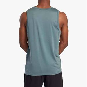 Casual Plus Size Sports Gym Tank Top Cotton Polyester Breathable Anti-Pilling Quick Dry Plaid Breathable Plus Size Men Tank Tops - Product Image 2