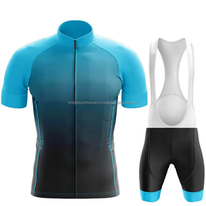 Ensemble de vêtements de cyclisme personnalisés pour hommes, séchage rapide, tenue d'équipe - Product Image 4