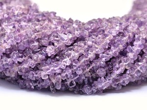 Perles de copeaux d'améthyste naturelle brésilienne non taillées, 3mm-4mm, mélangées, semi-précieuses, lisses, pour la fabrication de bijoux - Product Image 4