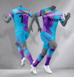 ชุดยูนิฟอร์มอเมริกันฟุตบอลคุณภาพสูง ระบายอากาศได้ดี พิมพ์ลายสวยงาม แขนสั้น ดีไซน์ปรับแต่งได้ ผลิตจากโพลีเอสเตอร์ 100% ราคาประหยัด - Product Image 1