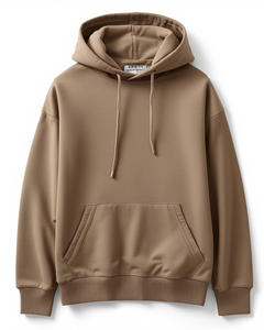 Sudadera con Capucha Negra para Hombre, Corte Regular, Felpa de Algodón, Informal, con Bolsillos, Estilo Otoñal - Product Image 4