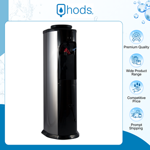 Distributeur d'eau chaude et froide de qualité supérieure pour usage domestique et hôtelier, avec compresseur, élégance noire - Product Image 2