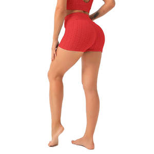 Shorts de Moda para Mujer 2026, Cintura Alta, Elásticos, Deportivos, de Secado Rápido, Color Sólido, Sexy, Venta al Por Mayor OEM - Product Image 6