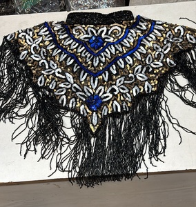 Boléro pour femme de taille unique, haute qualité, dernier design, multicolore, à sequins, pour soirée, sexy, en polyester, pour l'été - Product Image 2