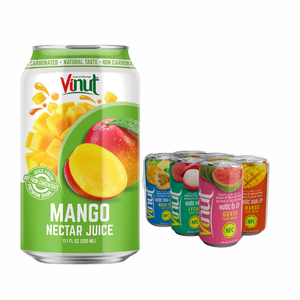 Bebida de jugo múltiple 330ml, sin azúcar, precio de fábrica, Etiqueta Privada, muestra gratis OEM/ODM fabricante de Vietnam - Product Image 1