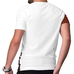 เสื้อยืดแฟชั่นสำหรับผู้ชาย ผ้าฝ้าย 100% เนื้อผ้าบางเบา แห้งเร็ว ระบายอากาศได้ดี เป็นมิตรกับสิ่งแวดล้อม - Product Image 5