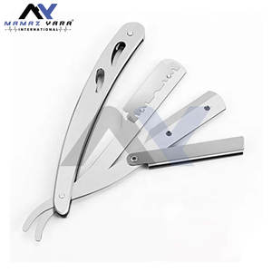 Navaja de Afeitar Profesional para Barbería, Navaja de Afeitar Plegable de Alta Calidad, Cuchilla Recta de Acero Inoxidable para el Cuidado Personal - Product Image 4