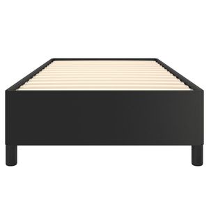 Base de Cama Twin XL Tapizada en Cuero Sintético Negro, Madera de Ingeniería con Base de Contrachapado, Categoría de Producto Tapizado - Product Image 5