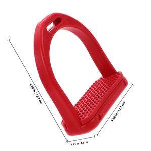 Estribos de Alto Rendimiento para Montar a Caballo, Diseño Antideslizante, Amortiguación de Impactos, Plataforma Ancha, Equipo de Seguridad Ecuestre - Product Image 3