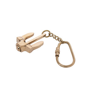 Llavero Náutico de Latón Hecho a Mano Shubham, Anillo de Llaves Náutico Coleccionable, Llavero con Ancla, Llavero Pequeño Vintage para Regalo - Product Image 3