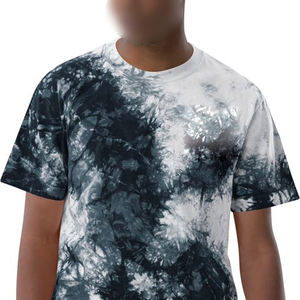 Camiseta Tie Dye para Hombre, Precio al por Mayor, Buen Material, 100% Algodón, Tejido Transpirable, Antiarrugas, Ecológica, Ligera, Corte Holgado - Product Image 4