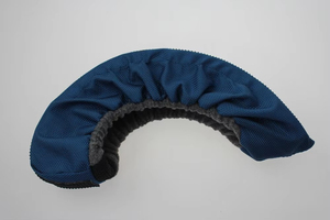 Protector de Tela Suave de Poliéster para Patines de Hockey sobre Hielo con Logotipo Personalizado, Cubre Cuchillas de Terciopelo Brillante - Product Image 3