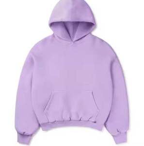 Sudadera con capucha unisex de corte cropped sin cordones, estilo casual, con logo personalizado, de felpa gruesa 100% algodón, para hombre, corte holgado. - Product Image 1