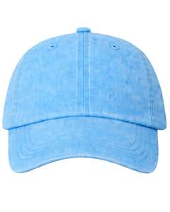 Gorra de Béisbol de Algodón Azul Cielo, Lisa, Ajustable, Unisex, Deportiva, Informal, Transpirable, Cómoda, Personalizable, de Primera Calidad - Product Image 1