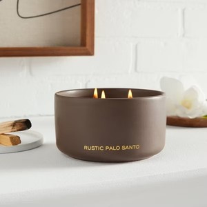 Recipiente de Cerámica Artesanal para Velas, de Una Sola Mecha, Acabado Mate Moteado, Duradero, Reutilizable, Decoración para el Hogar, Quema Limpia, Estilo Moderno - Product Image 6