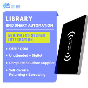 도서관 수집 관리를 위한 스마트 도서관 장비 직원 스테이션 <span class=keywords><strong>RFID</strong></span> UHF <span class=keywords><strong>RFID</strong></span> 태그 변환기 리더-라이터 스캐너 - Product Image 1