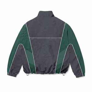 Survêtement coupe-vent en nylon personnalisé pour homme avec bandes réfléchissantes 3M – Veste et pantalon de sport – Vente en gros - Product Image 6