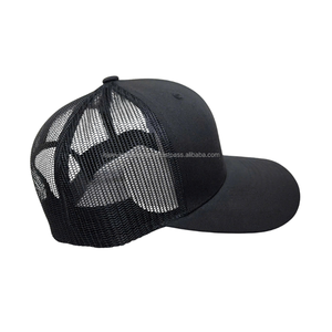 Gorra Trucker de Malla en Contraste al por Mayor, Ajustable, con Bordado Personalizado, para Exteriores - Product Image 4