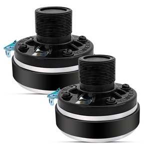 Par de altavoces de compresión de aluminio de 5 núcleos con bocina de 1 y 2 pulgadas, tweeter de 200W de pico, 8 ohmios, audio profesional, terminal de tornillo de 2 piezas - Product Image 1