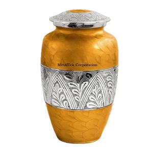 โกศบรรจุอัฐิขนาดใหญ่รุ่นใหม่ขายดีที่สุด สำหรับใส่เถ้ากระดูก สีตามสั่ง สำหรับผู้ใหญ่ ของที่ระลึกงานศพ โกศโลหะตกแต่ง - Product Image 1
