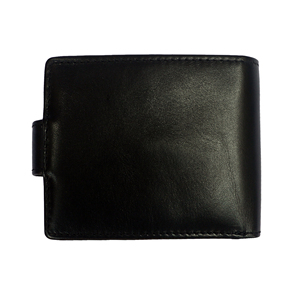 Premium Quality Fashion Genuine Leather Canvas Bifold <b>Wallet</b> Men <b>RFID</b> <b>Blocking</b> Light Weight Custom Logo Wholesale Best Price - Product Image 2
