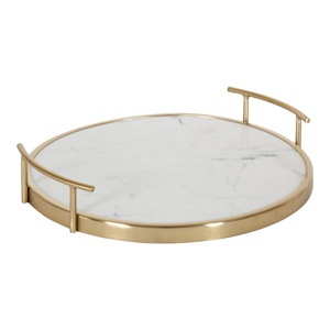 Plateau moderne de luxe avec miroir nickelé pour la décoration de table et de salle à manger en métal avec miroir fournitures de plateau de service - Product Image 6