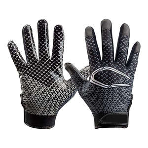 Gants de football antidérapants, respirants, ajustement flexible, fermeture à lacets, maintien sûr du poignet, confort pour les hommes, sports de plein air - Product Image 6